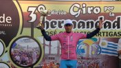 Giro de la Hermandad: El uruguayo Jorge Bravo se quedó con la primera etapa