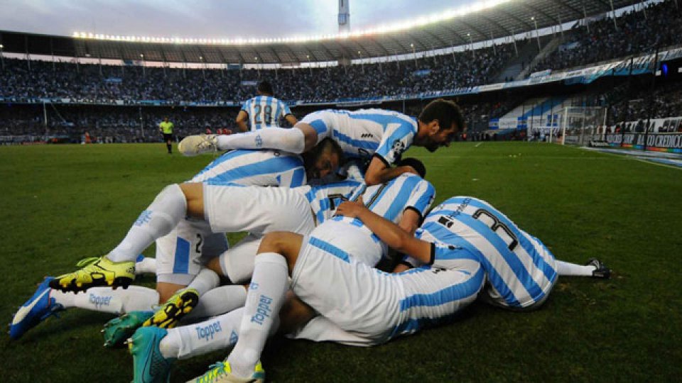 Racing a la Libertadores.