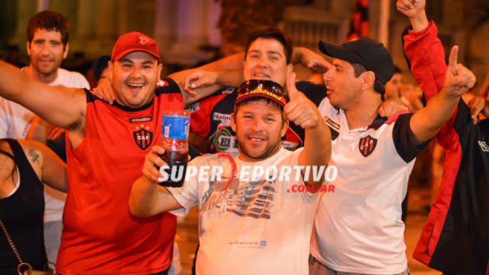 El plantel y sus hinchas festejaron en la Catedral