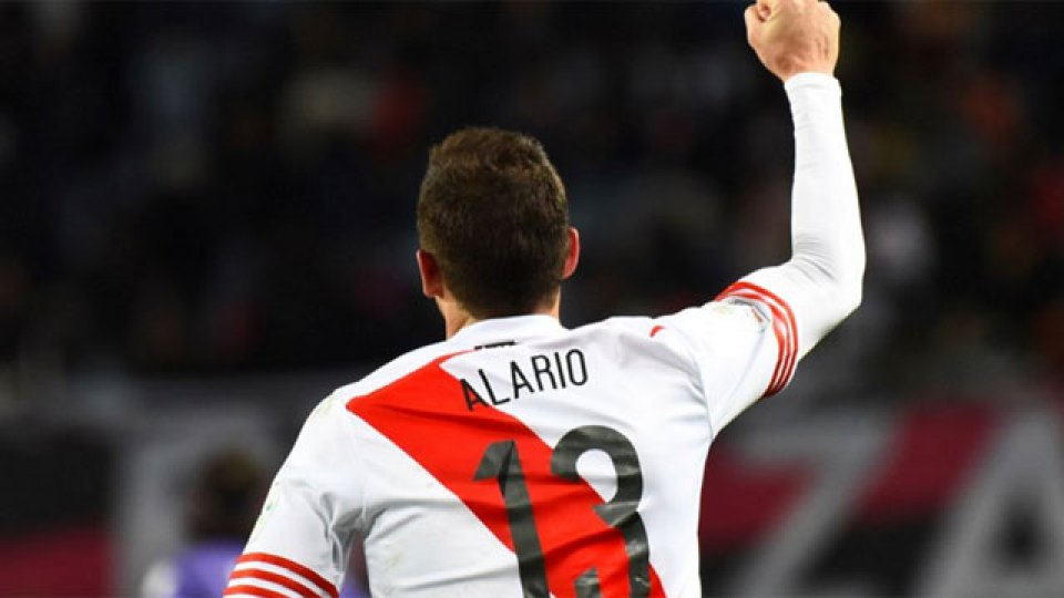 Alario marcó el gol de River.