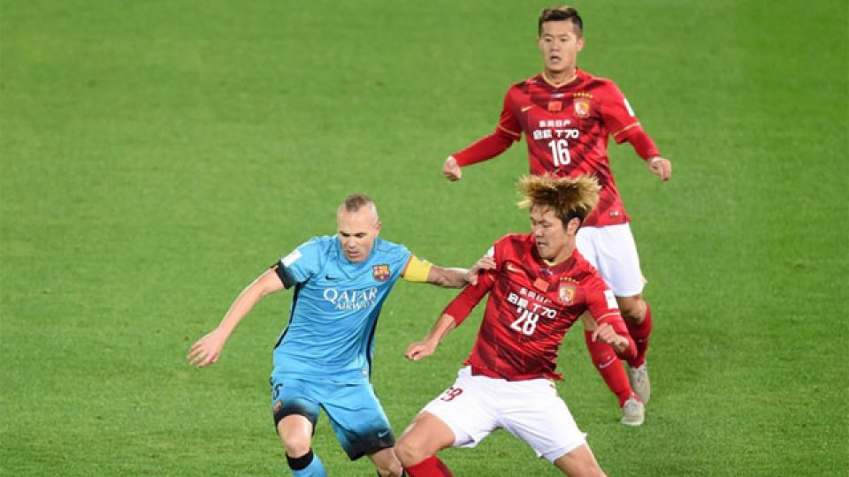 Barcelona le ganó al Guangzhou chino en la semifinal del Mundial de Clubes.