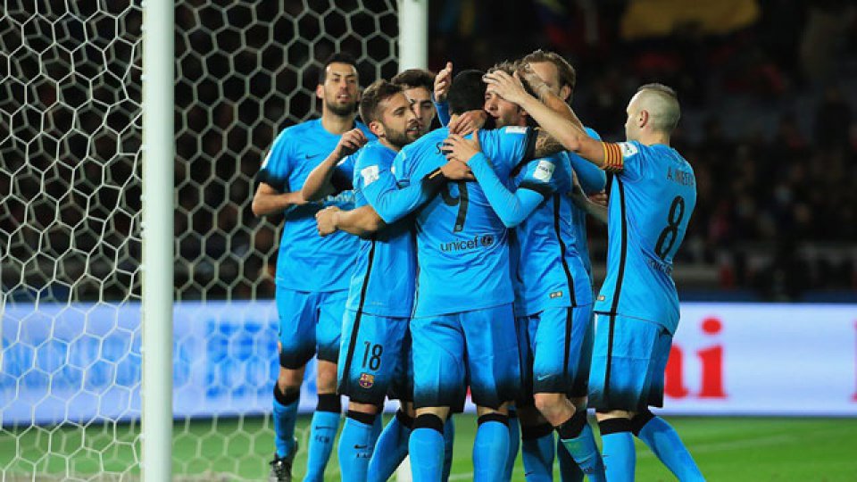 Barcelona goleó a Guangzhou Evergrande en la semifinal.