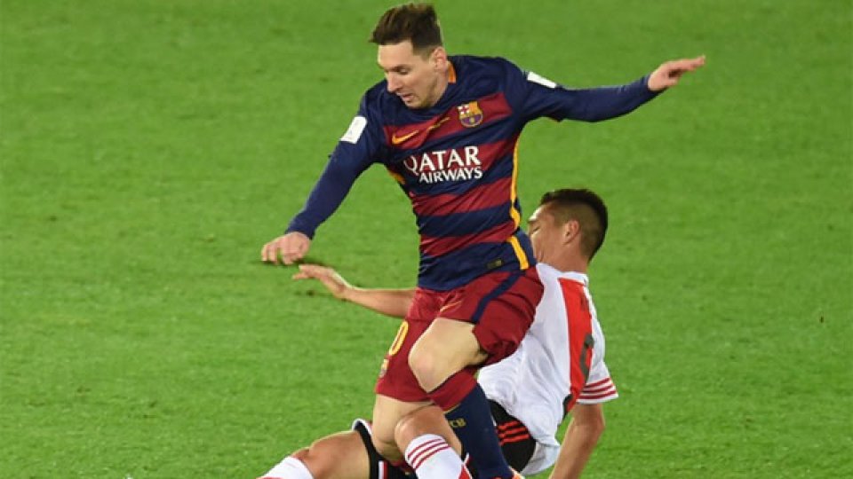 Messi abrió el camino para la victoria del Barcelona.