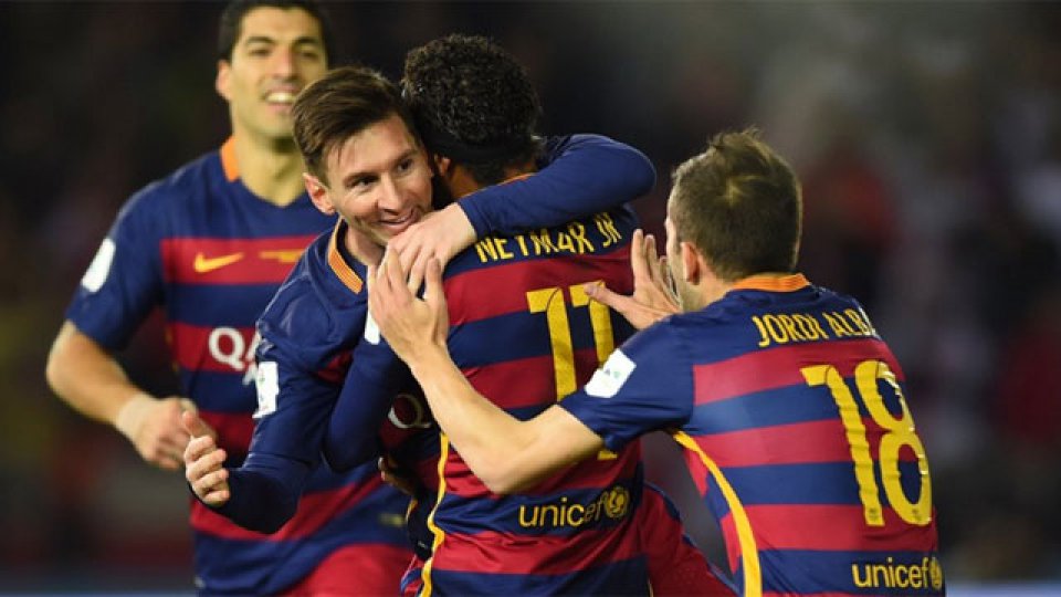 Barcelona goleó a River y ganó el Mundial de Clubes.
