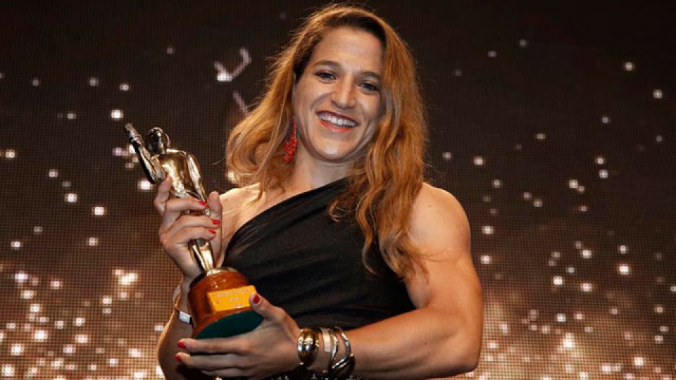 Paula Pareto se llevó el premio Olimpia de Oro 2015.