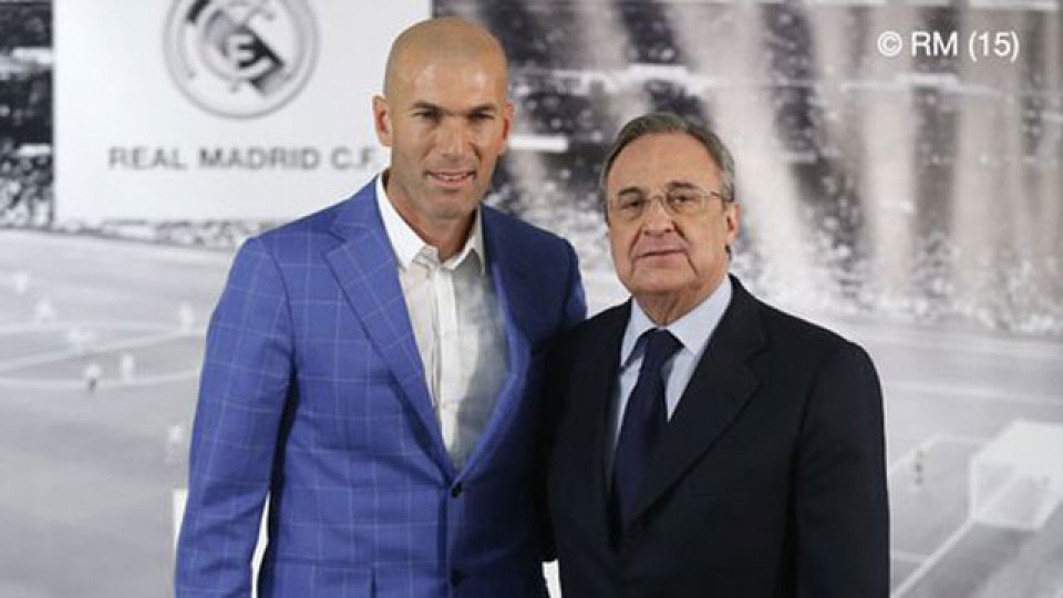 Zinedine Zidane es el nuevo entrenador del Real Madrid.