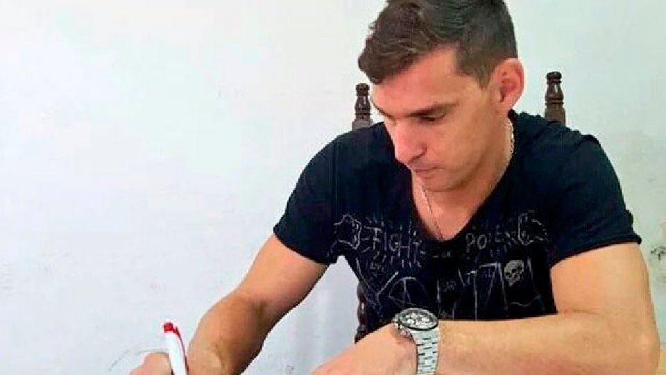 Masuero es jugador de Patronato. (Foto: @LFdelFutbol)