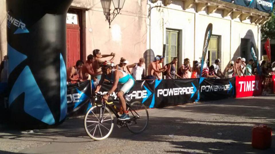 EL ONCE TV en la 32 edición del Tiatlón Internacional de La Paz.