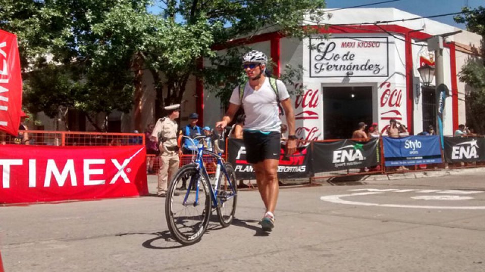 EL ONCE TV en la 32 edición del Tiatlón Internacional de La Paz.