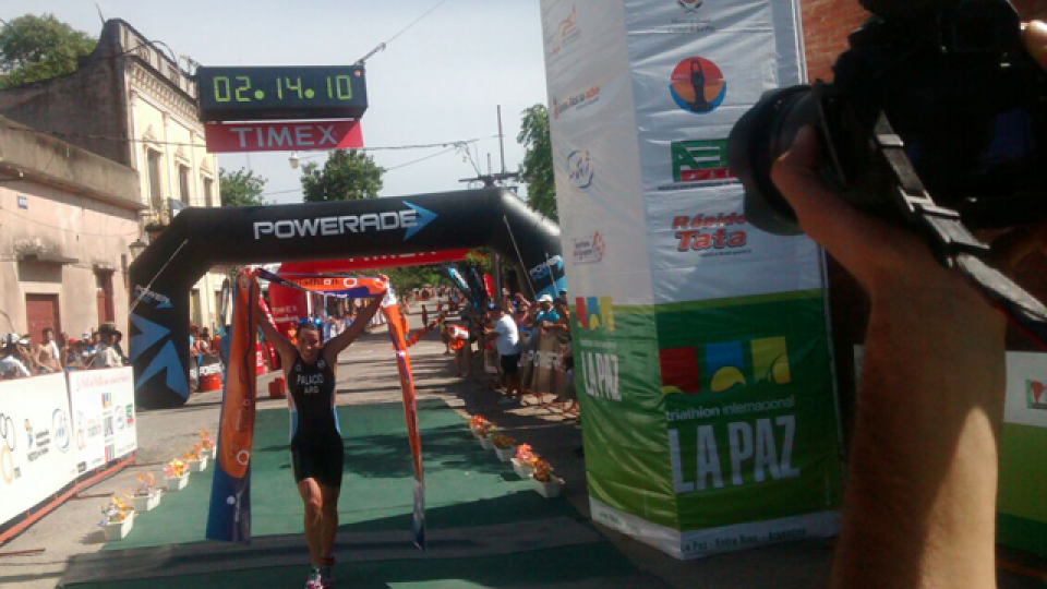 EL ONCE TV en la 32 edición del Tiatlón Internacional de La Paz.