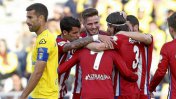 Atlético Madrid goleó a Las Palmas y es puntero de la Liga de España