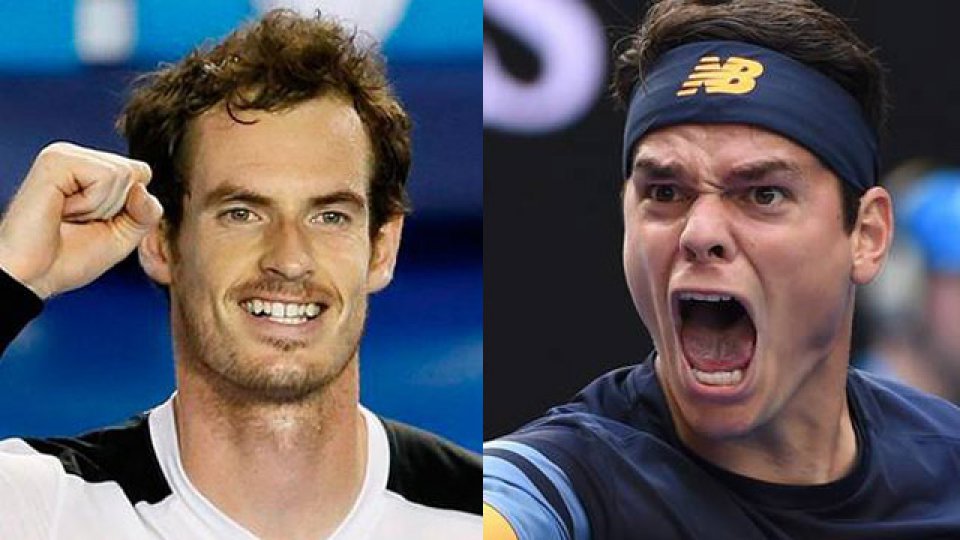 Andy Murray y Milos Raonic están en Semifinales del primer Grand Slam del año.