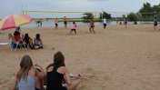 Beach Volley y solidaridad en el Balneario Thompson