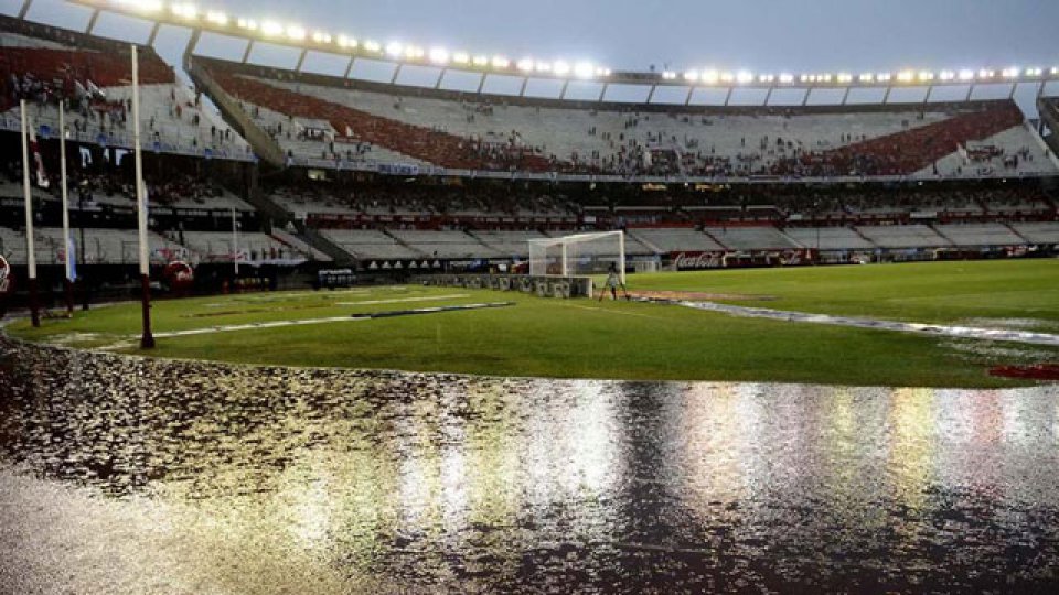 El partido entre River y Quilmes se jugará hoy, a las 19.15.