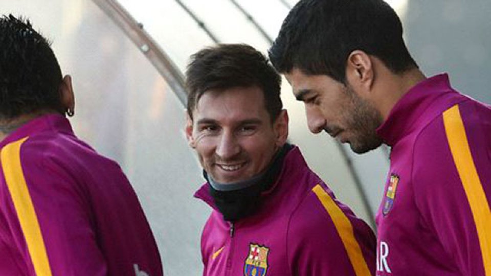 Lionel Messi volvió a los entrenamientos de Barcelona.