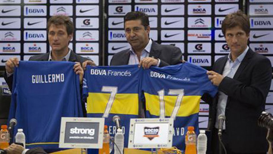 Guillermo, Angelici y Gustavo.