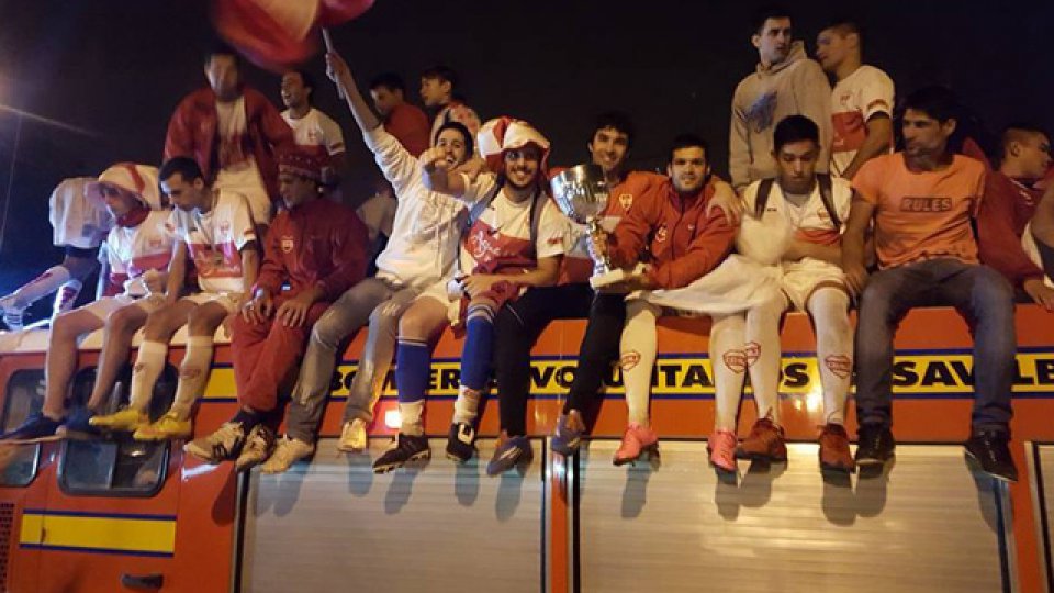 Ramsar Juniors de Basavilbaso cameón entrerriano 2016.