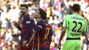 Barcelona volvió a golear con una gran actuación de Lionel Messi