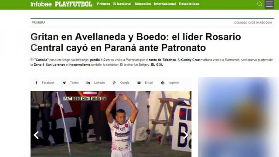 Como lo vio Playfutbol.