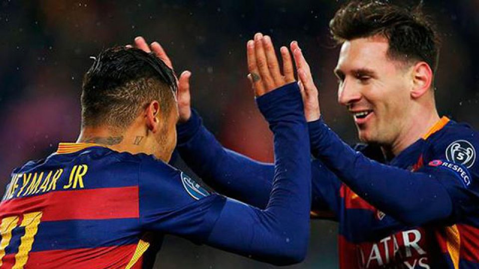 Lionel Messi despidió a Neymar en las redes sociales.