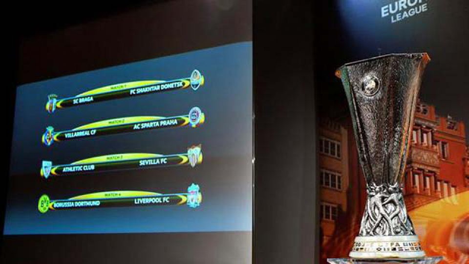 Quedaron definidos los cruces entre los ocho mejores de la Europa League.