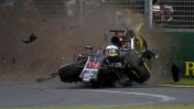 Fernando Alonso sufrió un terrible choque en Australia: salió ileso