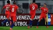 Chile goleó a Venezuela y se mete en la pelea