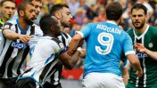 Italia: Gol y expulsión para Higuaín en la derrota del Napoli