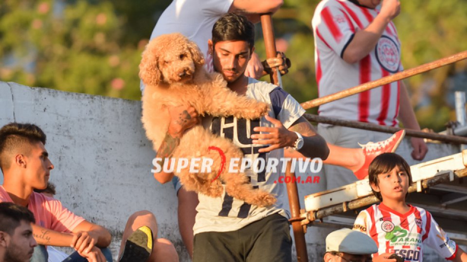 Los hinchas del Gato coparon el Pedro Mutio para acompañar al equipo.