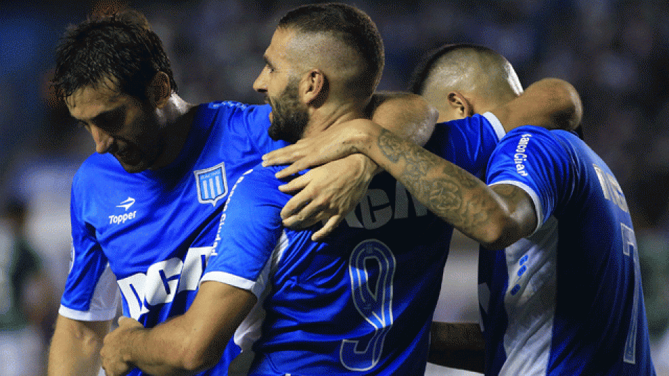 Racing le ganó 4-2 a Deportivo Cali.