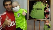 Gran gesto de Barovero: le cumplió el sueño a un niño que padece leucemia