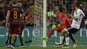 Barcelona cayó ante Valencia en el partido donde Messi convirtió su gol 500