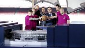 Con la presencia de Messi y Mascherano se presentó el proyecto para el nuevo Camp Nou
