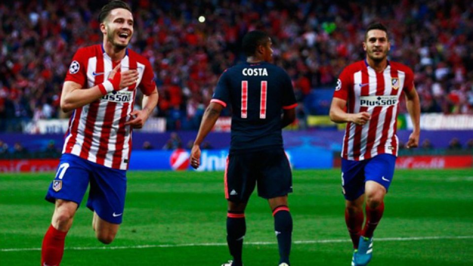 Saúl Ñiguez marcó un golazo al mejor estilo de Messi.