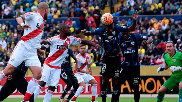 River no pudo con el humilde Independiente en la altura de Quito.