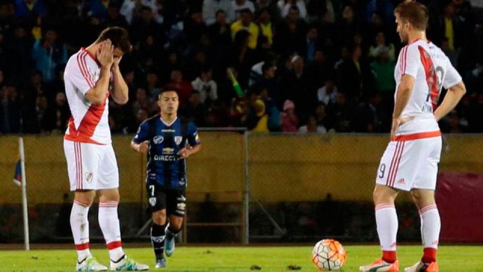 River no pudo con el humilde Independiente en la altura de Quito.