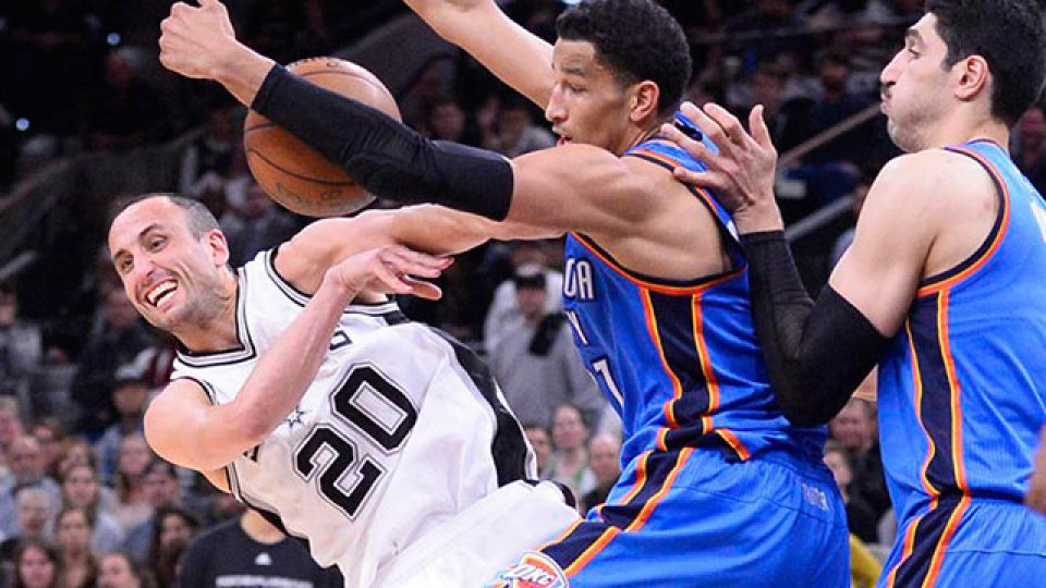 San Antonio Spurs perdió contra Oklahoma City. San Antonio Spurs perdió contra Oklahoma City.