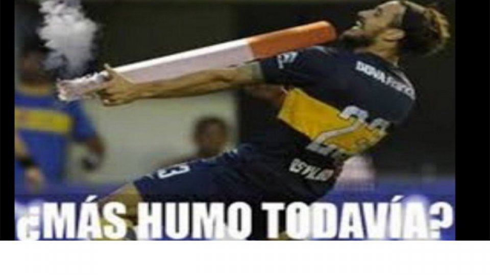 La polémica salida del Loco de Boca generó las burlas de los hinchas de River.