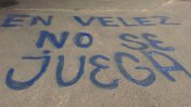 Con amenazas los hinchas de Vélez exigieron que San Lorenzo no juegue de local en Liniers