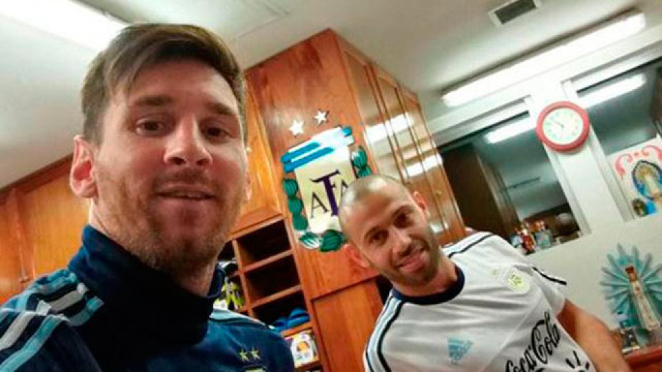 Messi y Mascherano ya están en el país.