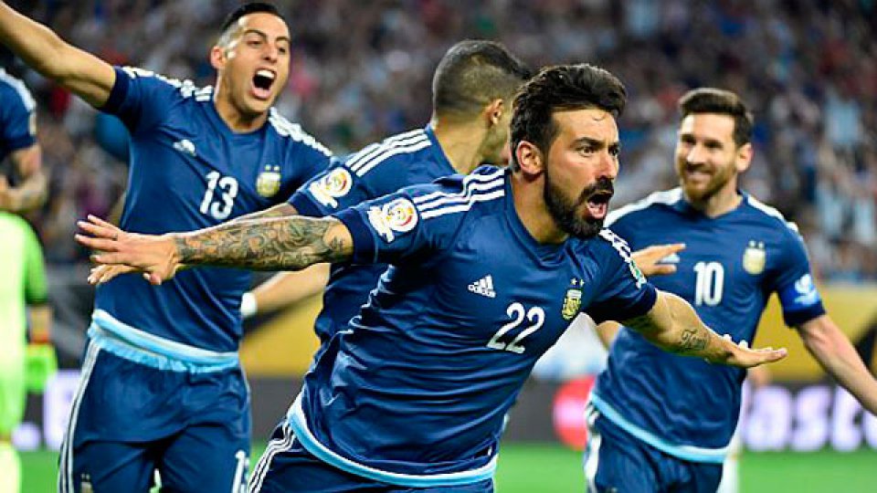 Lavezzi abrió el camino para la victoria de la Selección.