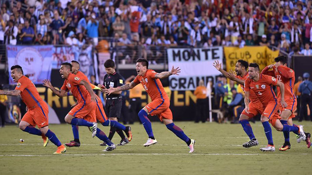 Chile fue efectivo en los penales y se quedó con la copa América Centenario.