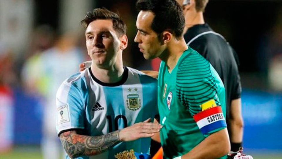 Bravo y su sorpresa al conocer la renuncia de Messi.