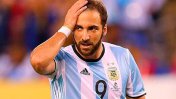 Gonzalo Higuaín quedó fuera de la lista de Jorge Sampaoli