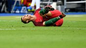 Cristiano Ronaldo abandonó la final de la Eurocopa por lesión