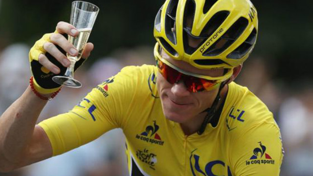 Froome se corono en el Tour de France por tercera vez, como en 2013 y 2015.