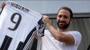 Gonzalo Higuaín llegó a Turin para sumarse a la Juventus