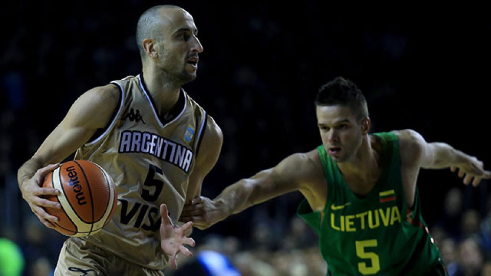 Argentina venció a Lituania en el suplementario.