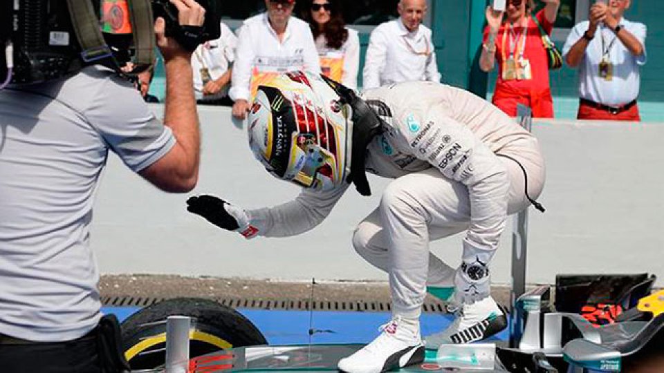 Hamilton no para y logr&oacute; su sexta victoria en la temporada.