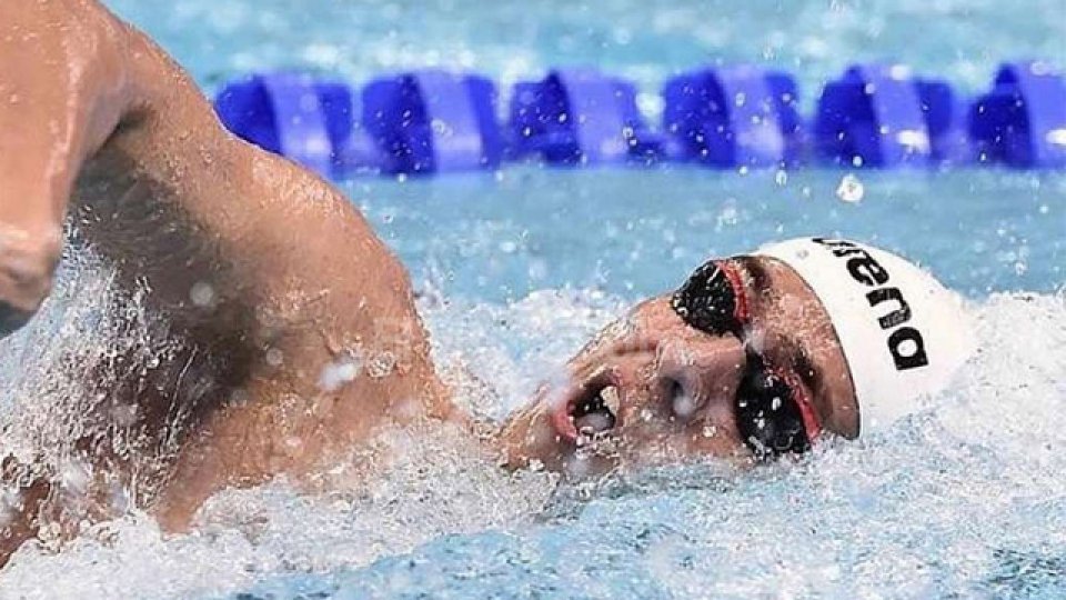 Naidich quedó lejos de los primeros puestos en los 1500 metros libres.